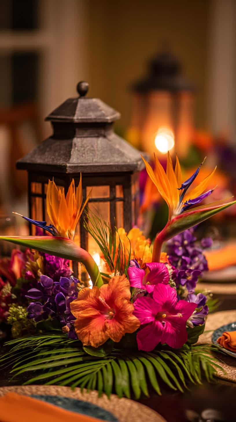 Tropical Floral Arrangements to Tie It All Together - Image 1