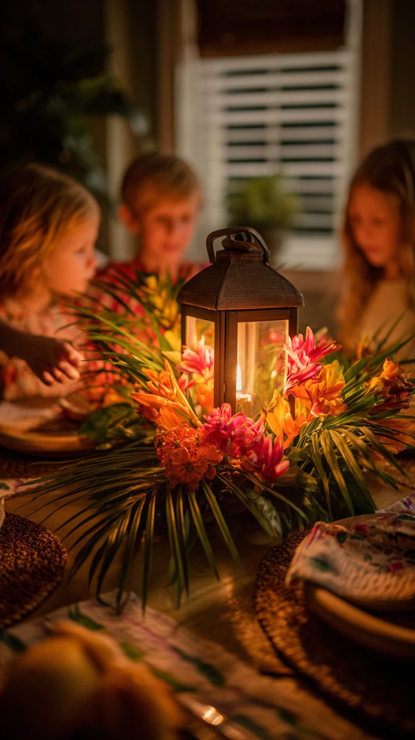 Why Tropical Lantern Centerpieces Are My Go-To for Family Parties - Image 1