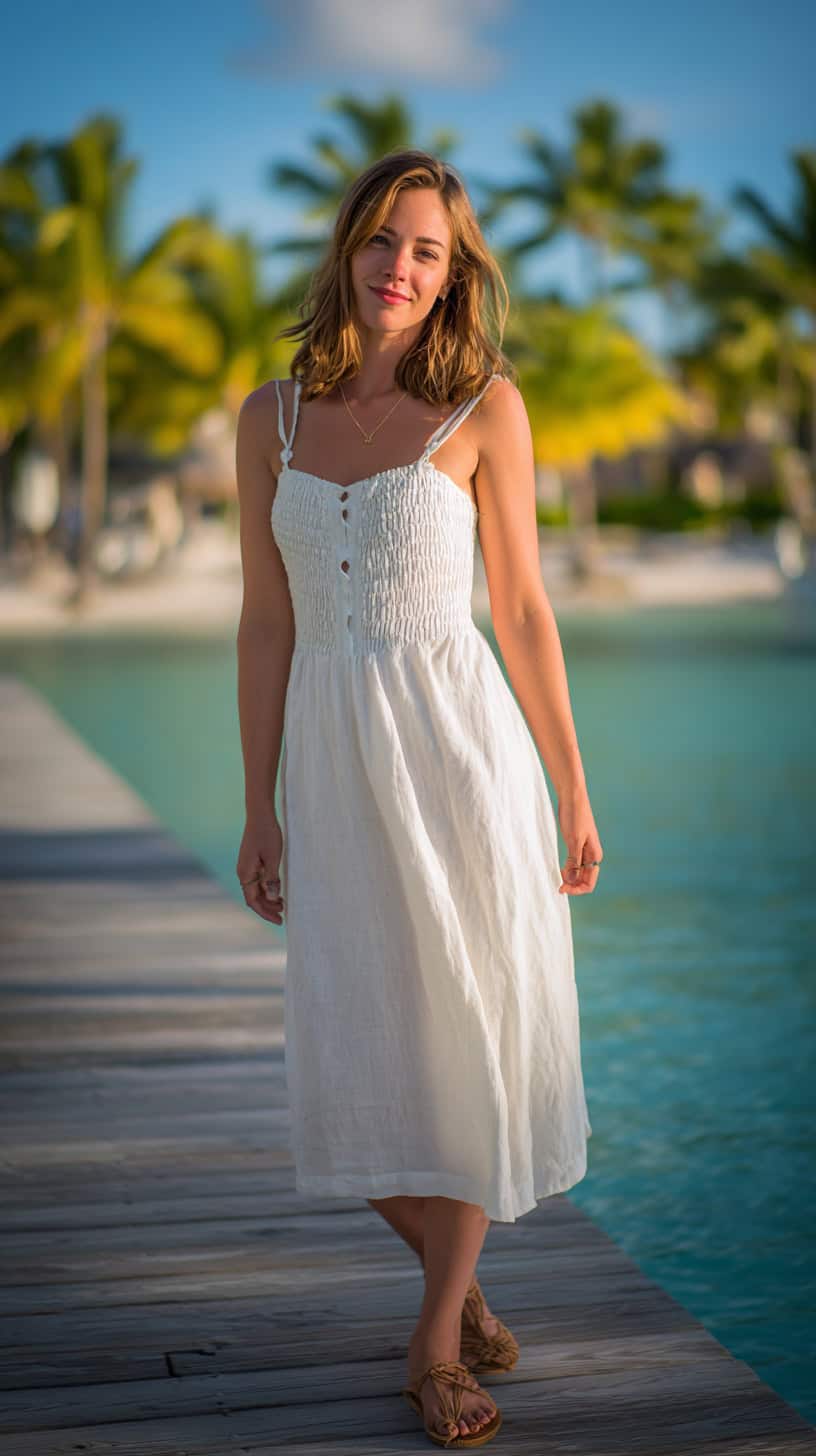 Breezy Linen Sundress - Image 2