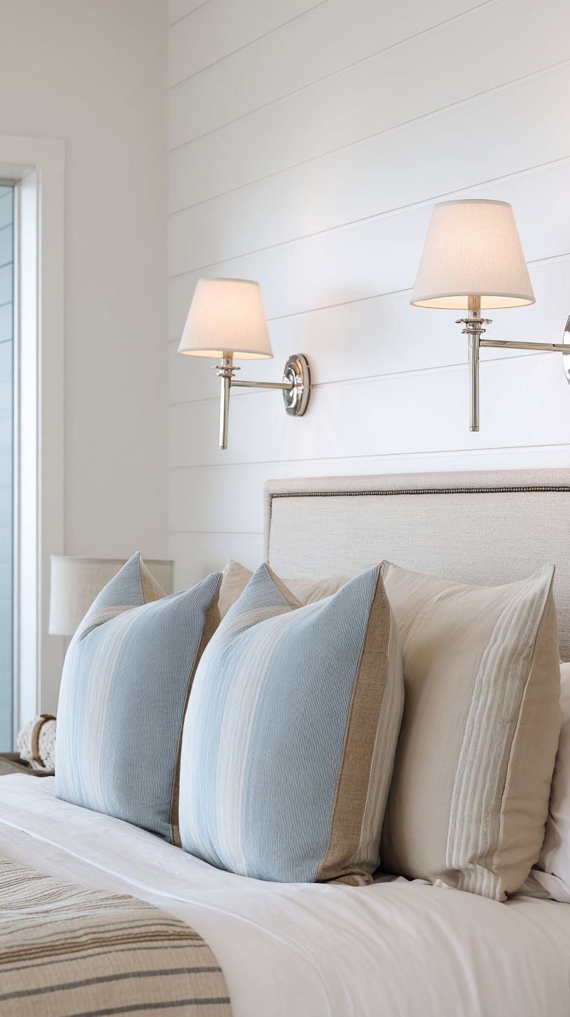 Brushed Nickel Wall Lights - Image 2