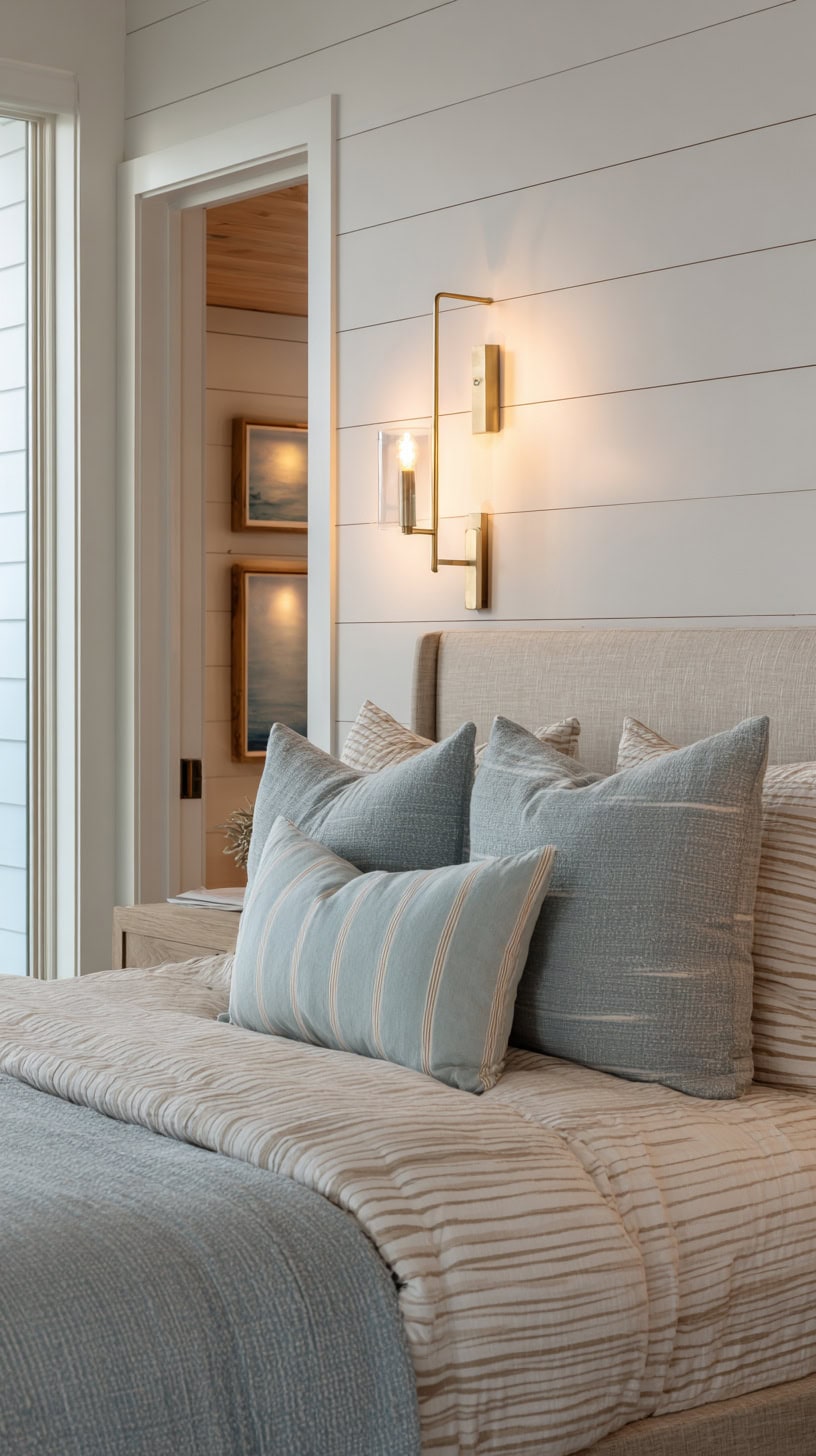 Brushed Nickel Wall Lights - Image 1