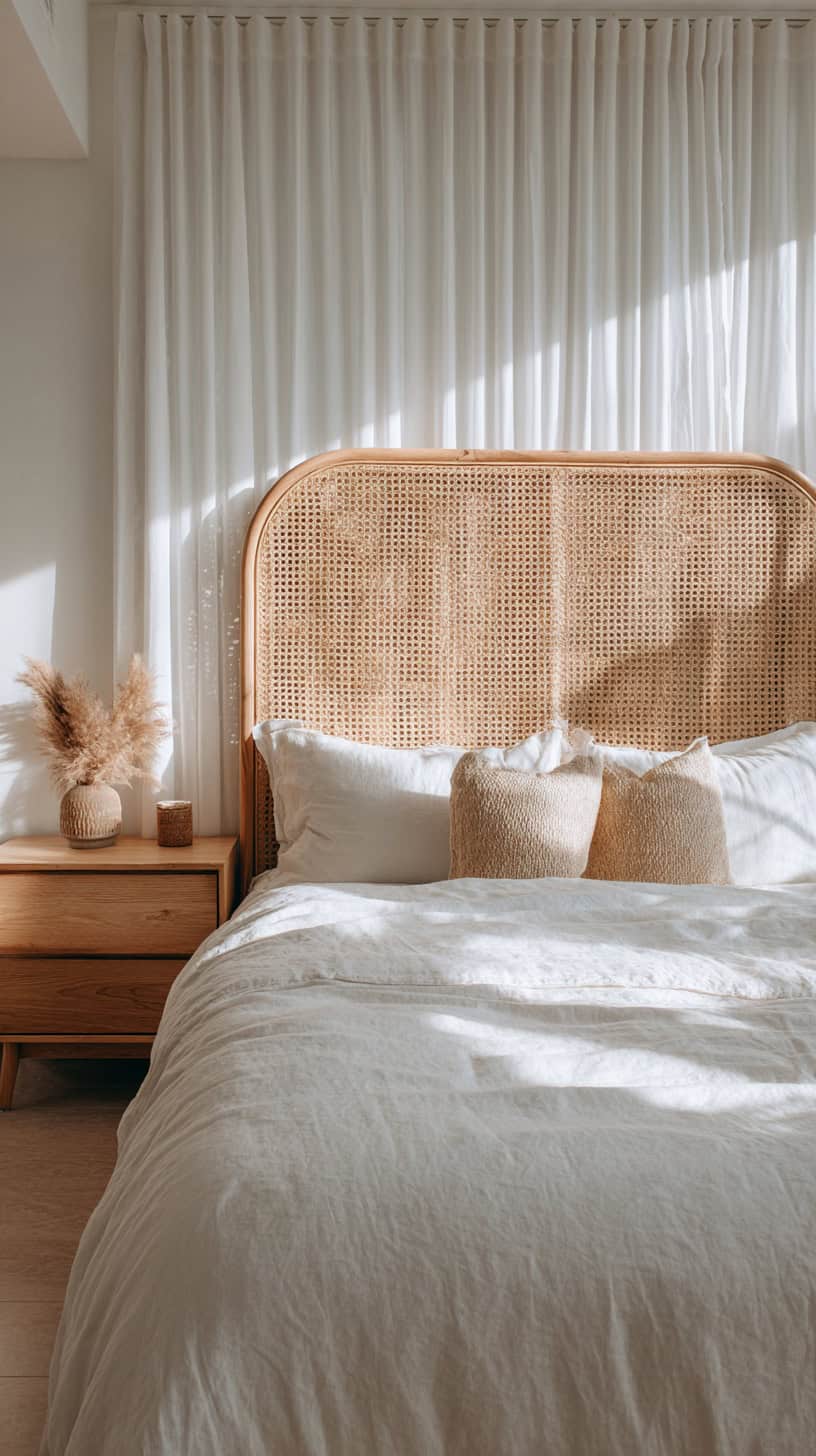 Cane Woven Headboard - Image 1