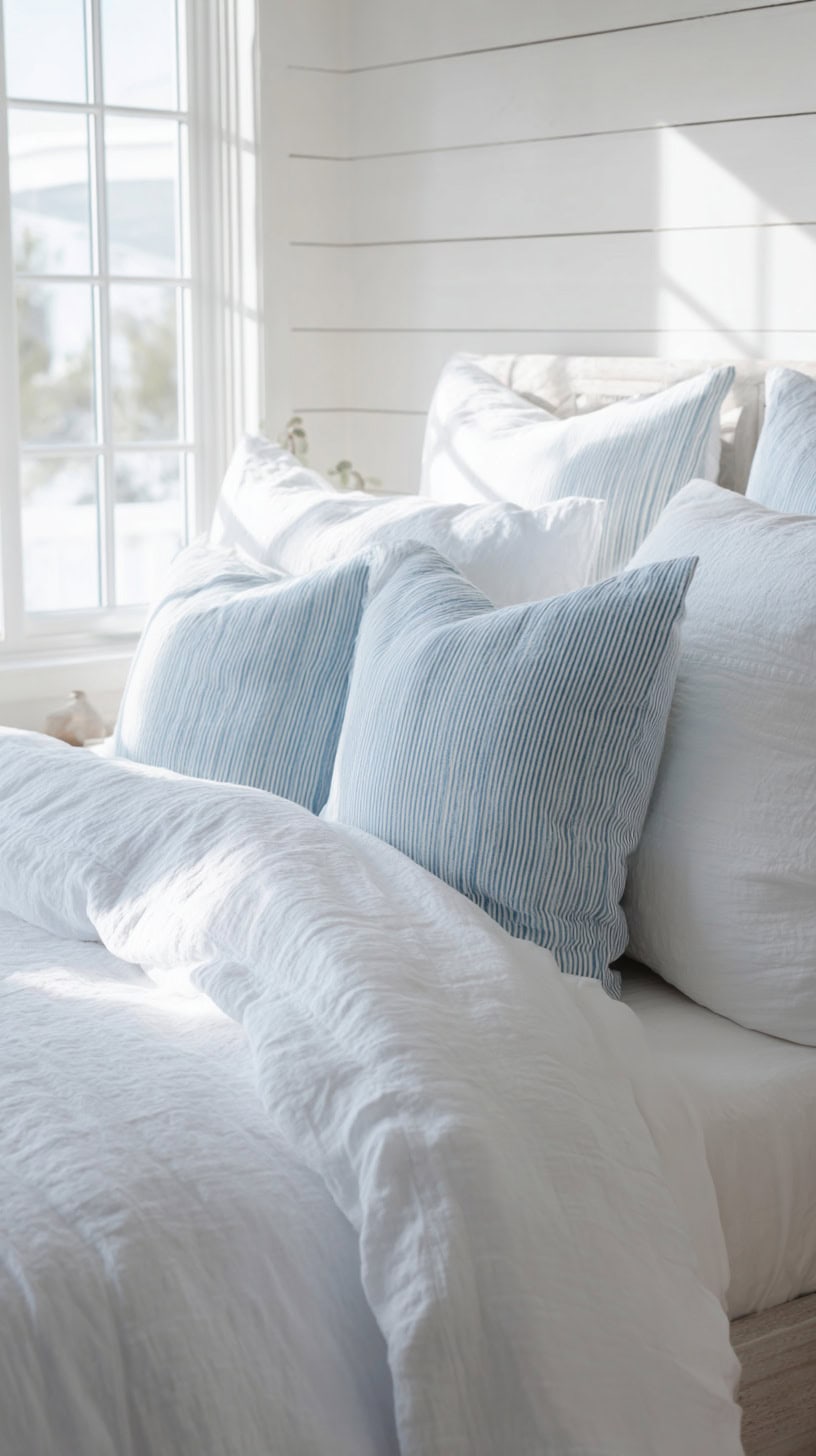 Coastal Master Bed Essentials for Busy Moms - Image 1