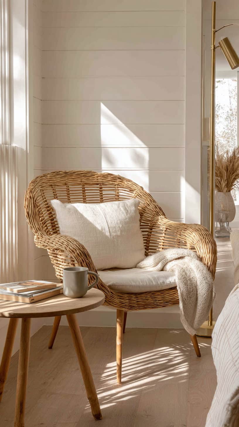Cozy Woven Chair - Image 1