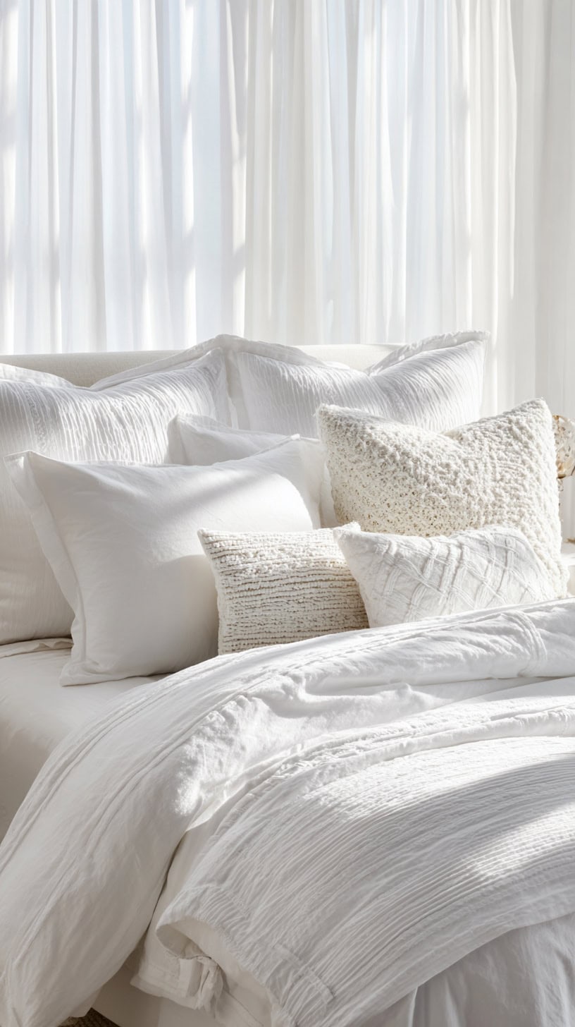 Crisp White Cotton Layers - Image 1