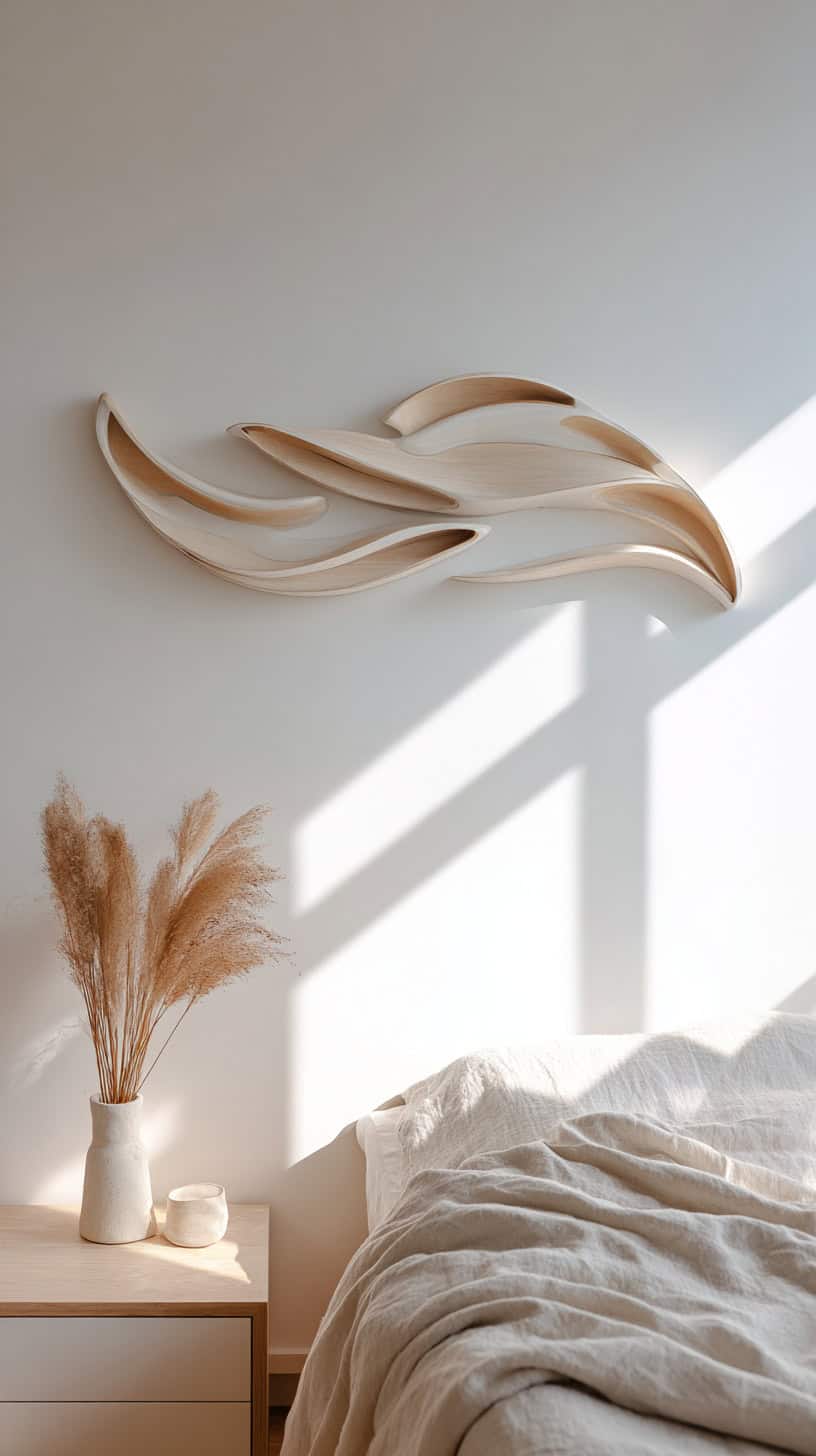 Curved Sculptural Frame - Image 1