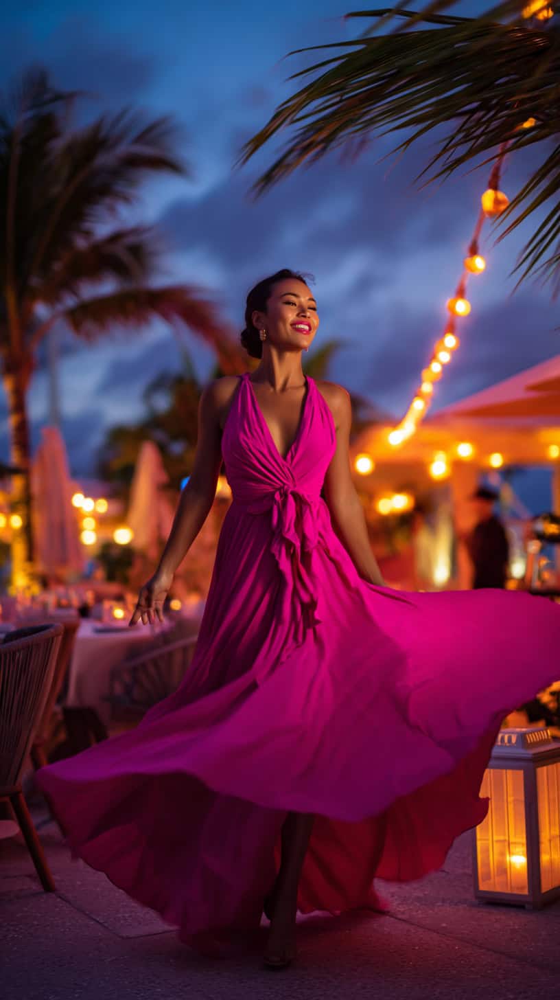 Electric Fuchsia Wrap - Image 2