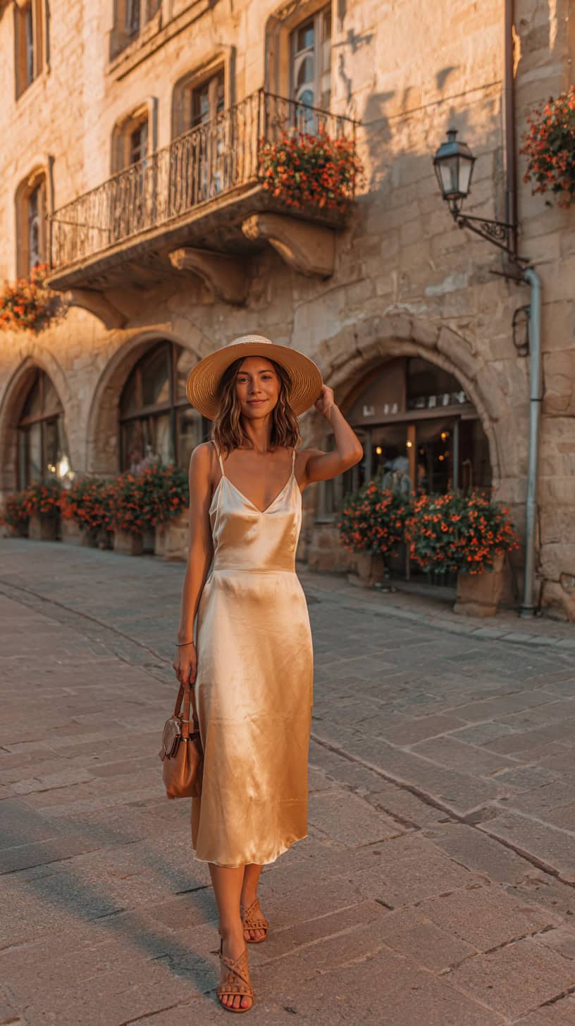 European Summer Slip Dress - Image 1