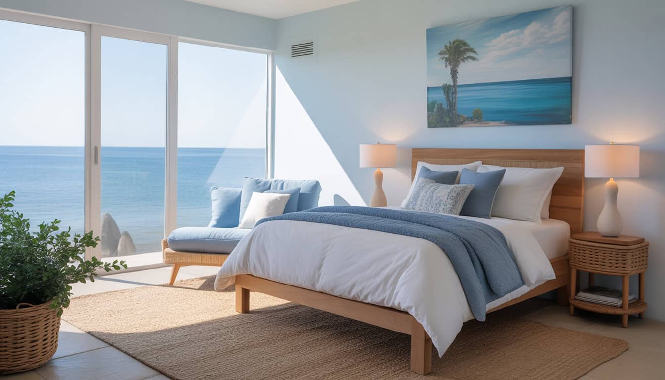 Small Coastal Bedroom Ideas That Maximize Space with Style