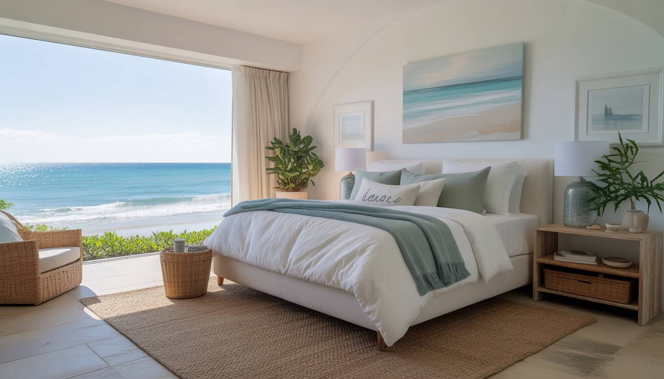 Classy Beach Bedroom Ideas for an Elegant Coastal Escape