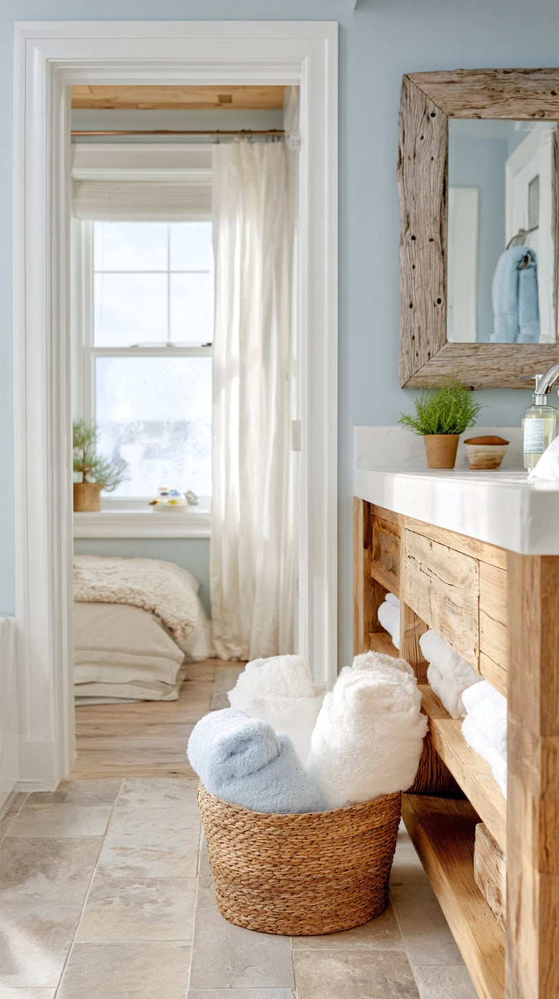 Lakehouse Bathroom Ideas That Flow - Image 2