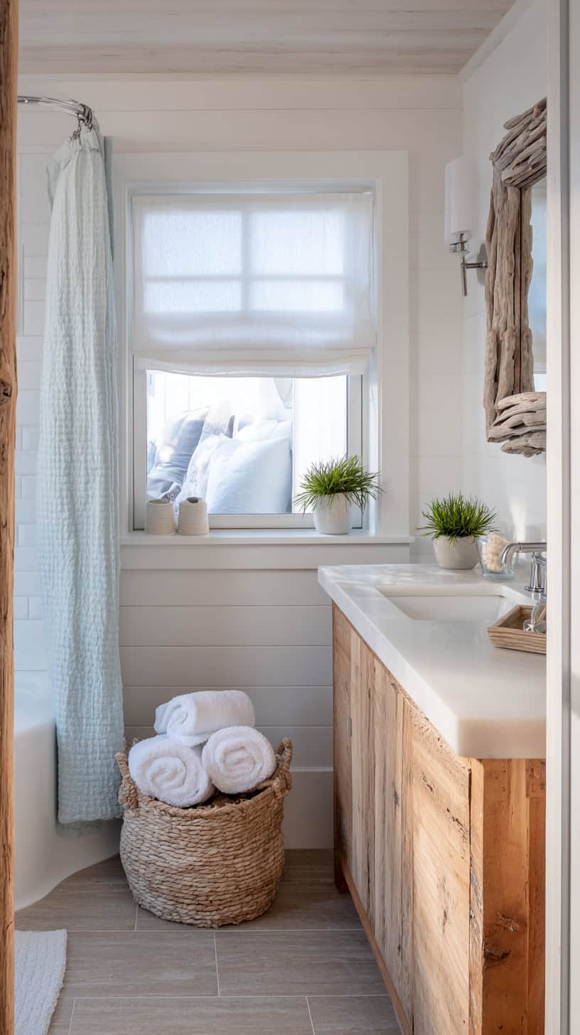 Lakehouse Bathroom Ideas That Flow - Image 1