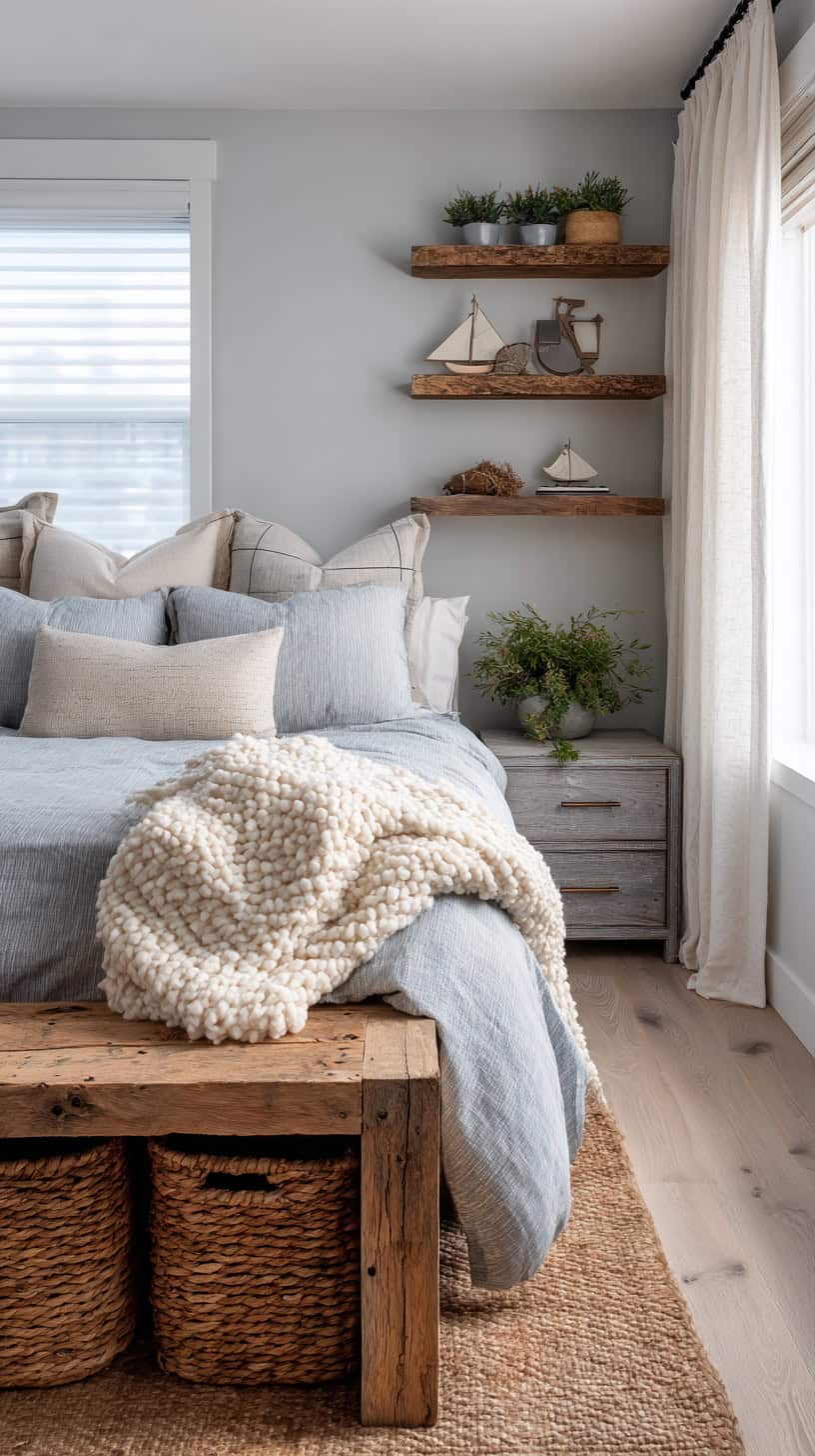 Lakehouse Bedroom Ideas for Small Spaces - Image 2