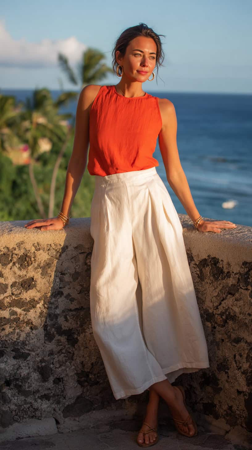 Light Linen Pants - Image 1