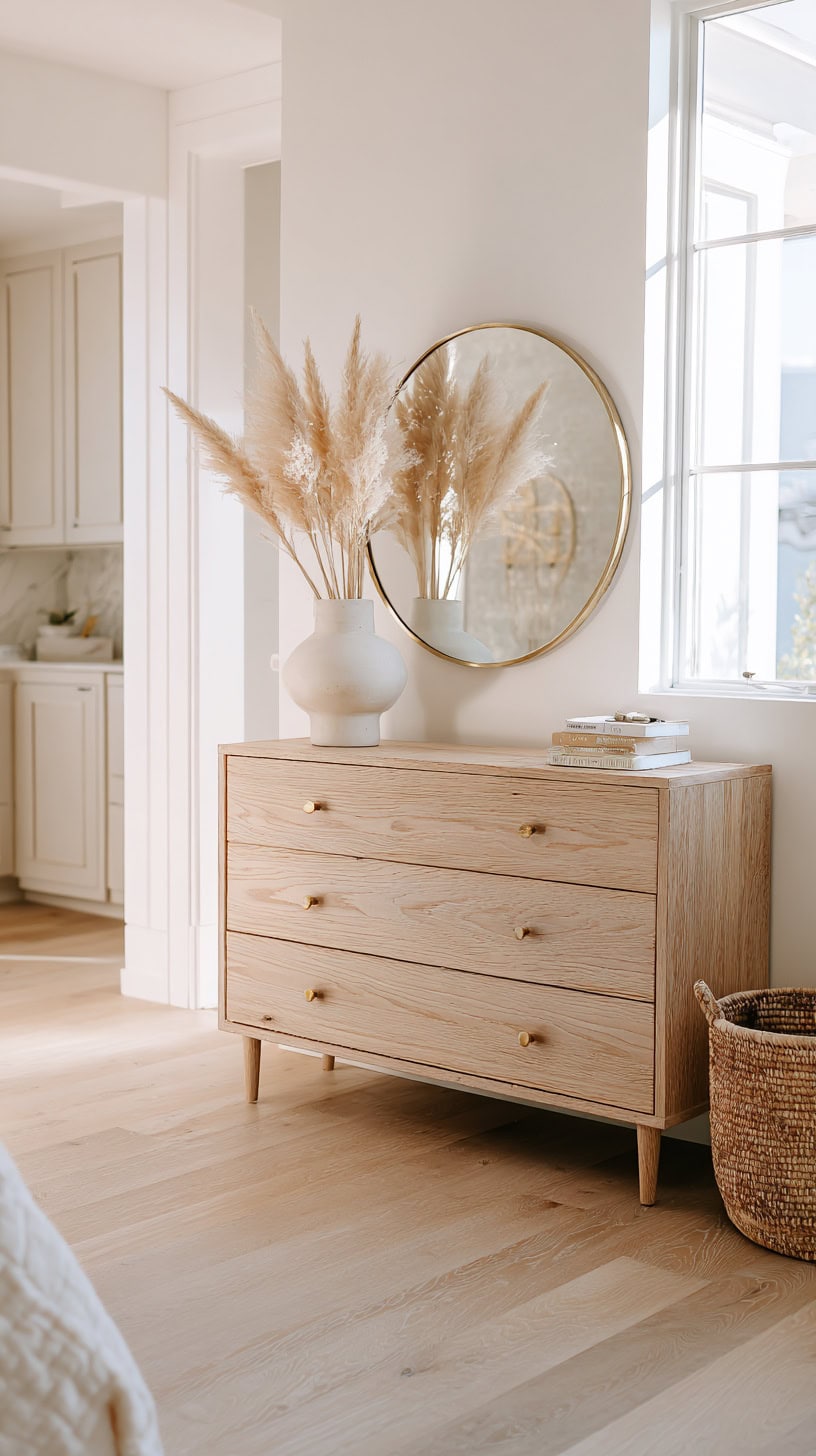 Pale Wood Dresser - Image 1