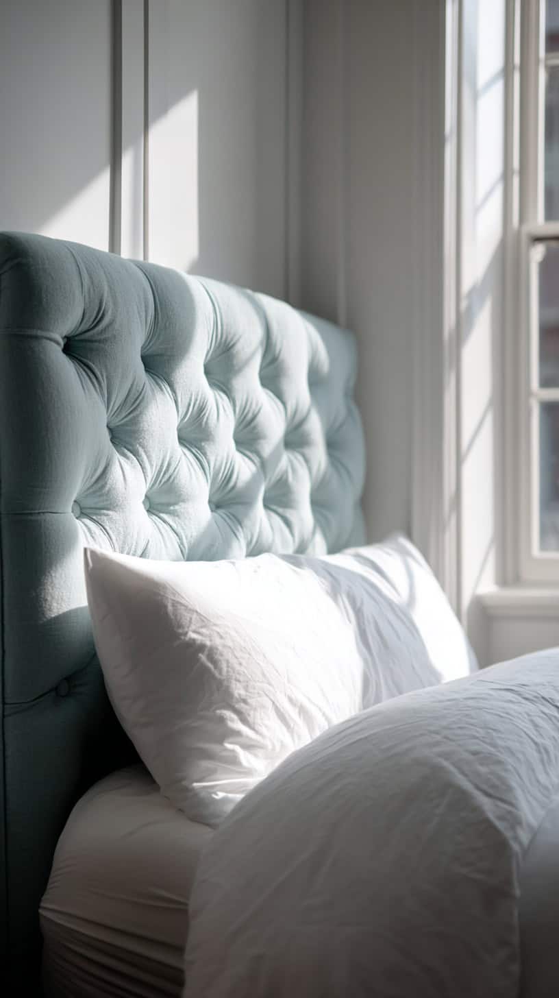 Pastel Blue Headboard - Image 1