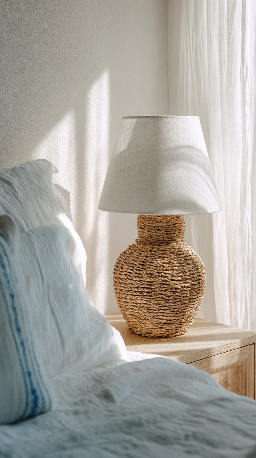 Seagrass Table Lamps - Image 2