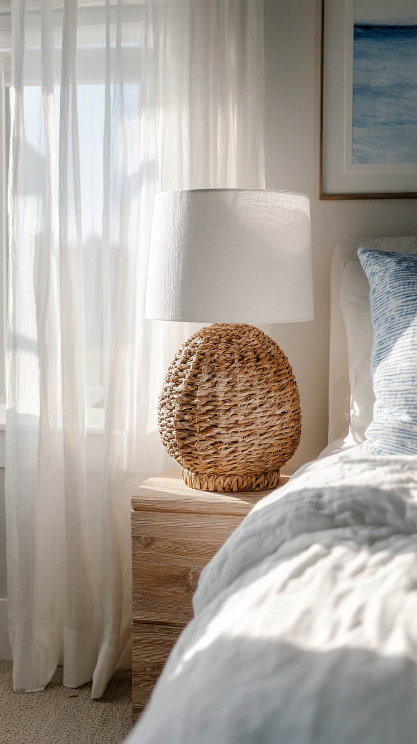 Seagrass Table Lamps - Image 1