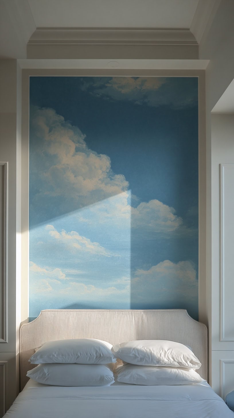 Sky Blue Wallpaper Panel - Image 2