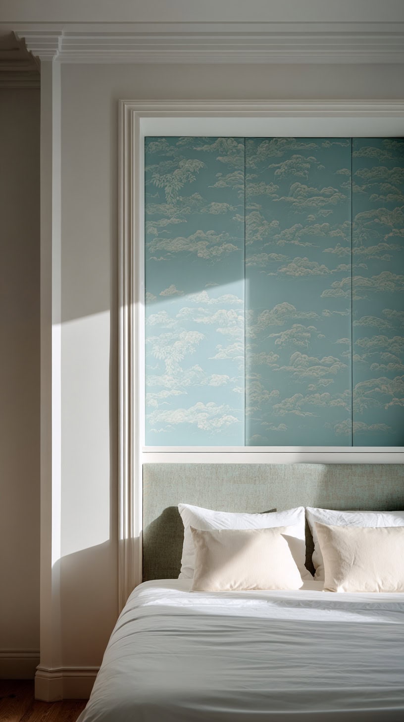 Sky Blue Wallpaper Panel - Image 1