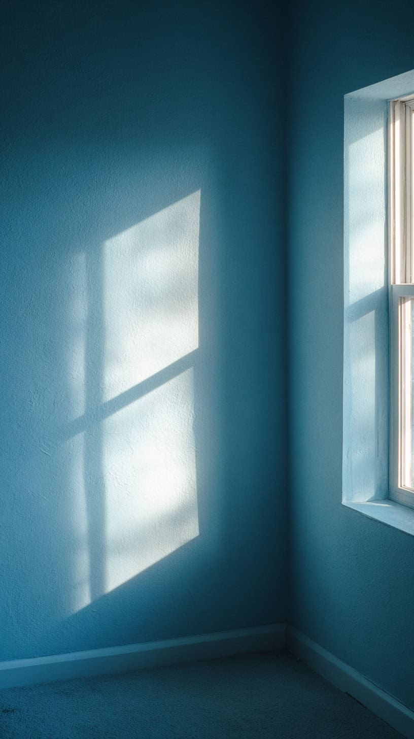 Soft Blue Wall Paint - Image 1