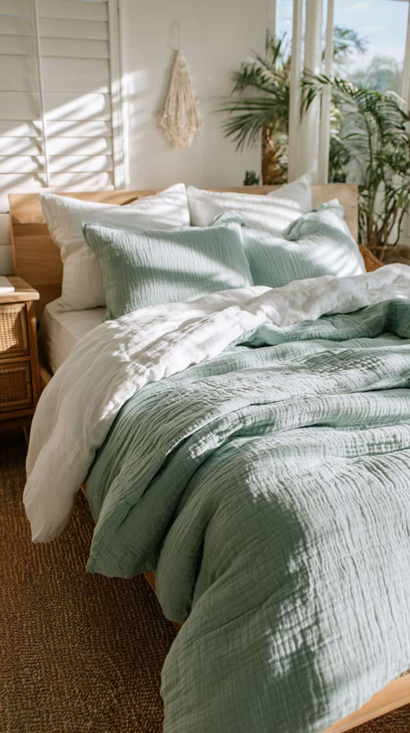 Soft Seafoam Comforter - Image 2