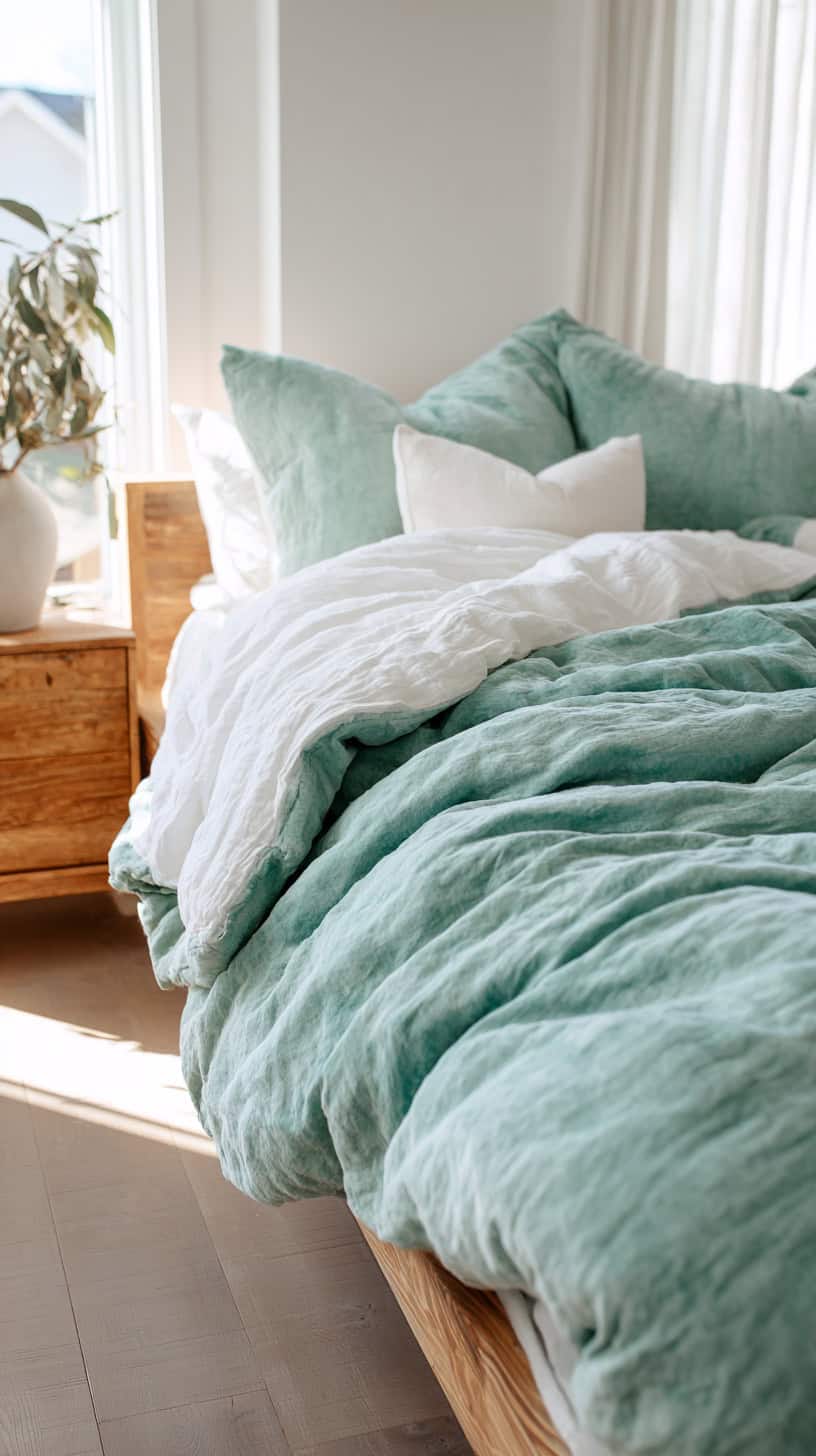 Soft Seafoam Comforter - Image 1