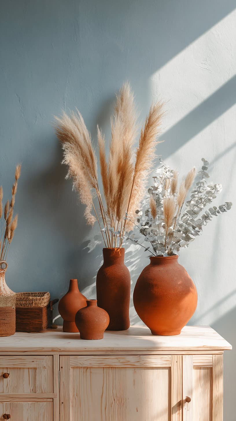 Terracotta Clay Vase - Image 1