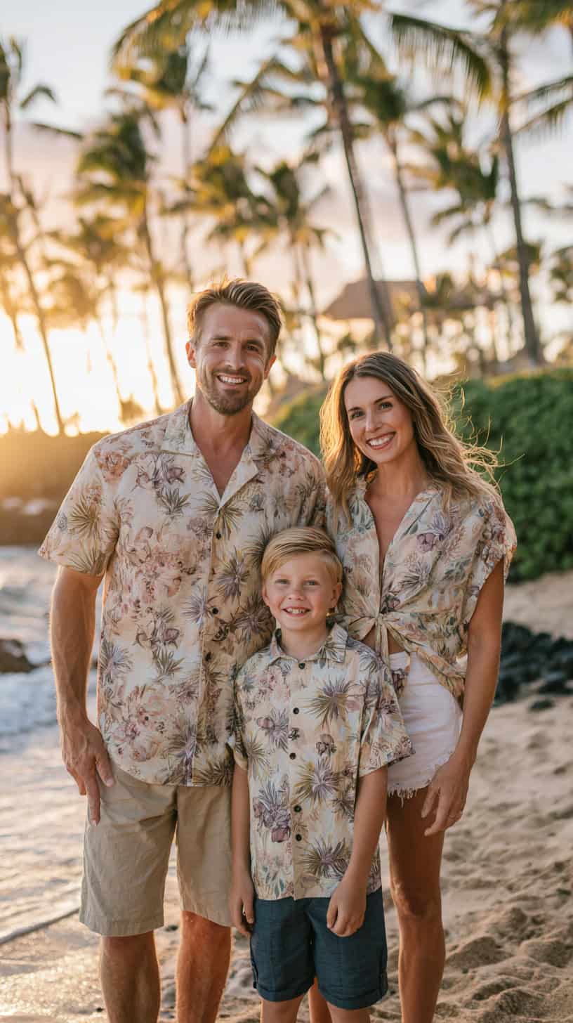 Tropical Hawaii Floral Shirt - Image 1