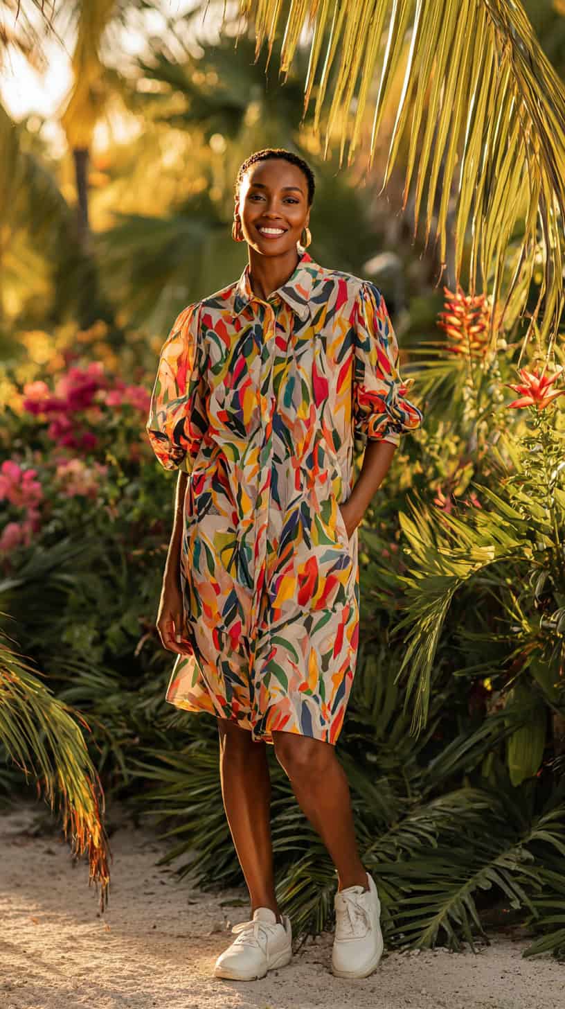 Whimsical Staud Shirtdress - Image 2