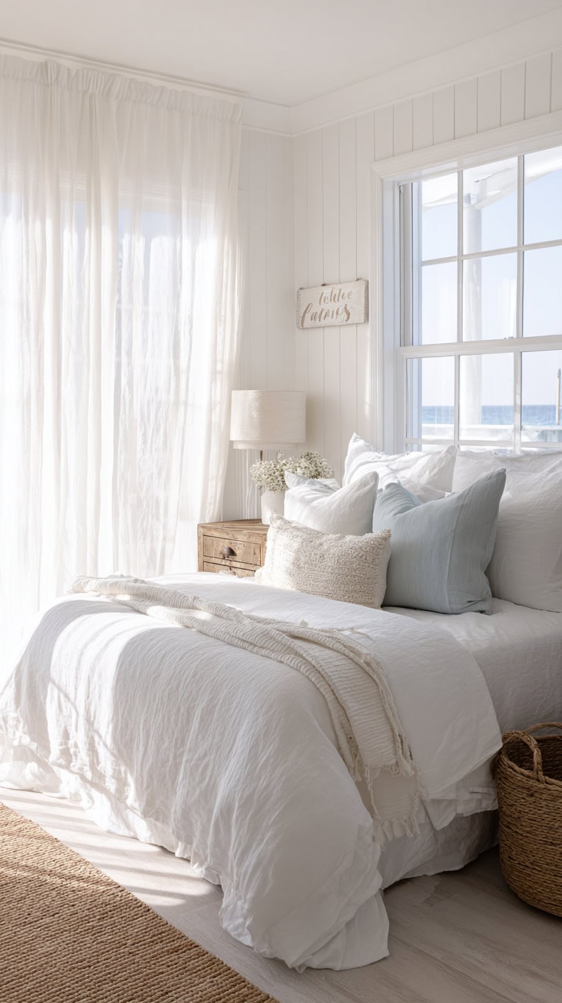 Why I'm Obsessed with White Coastal Bedrooms - Image 2