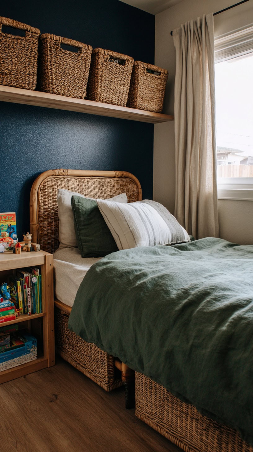 Why Rattan is My Go-To for Boy Mom Bedrooms - Image 2