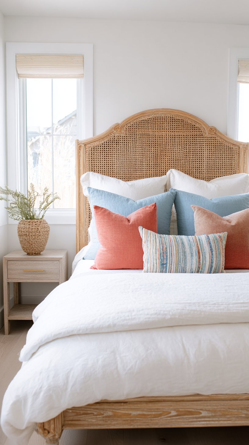 Woven Cane Headboard - Image 2