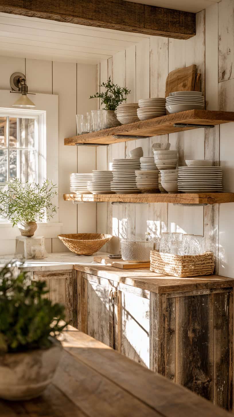 Add Rustic Beach House Decor To The Kitchen And Dining Space - Image 1