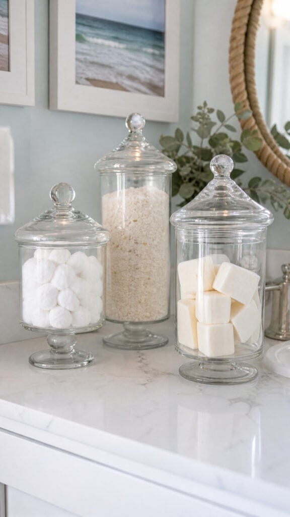 Glass Jar Apothecary Storage