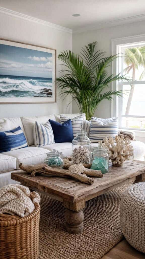 Add Beach-Inspired Decor and Accessories