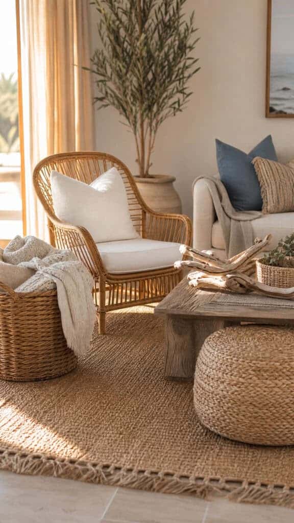 Incorporate Natural Textures and Materials
