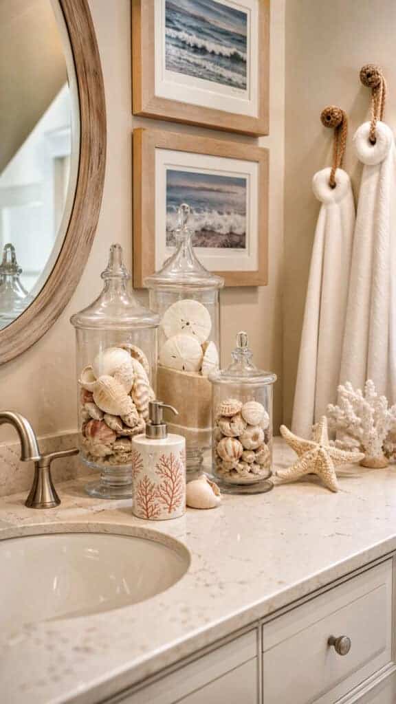 Add Beach-Inspired Accessories And Decor