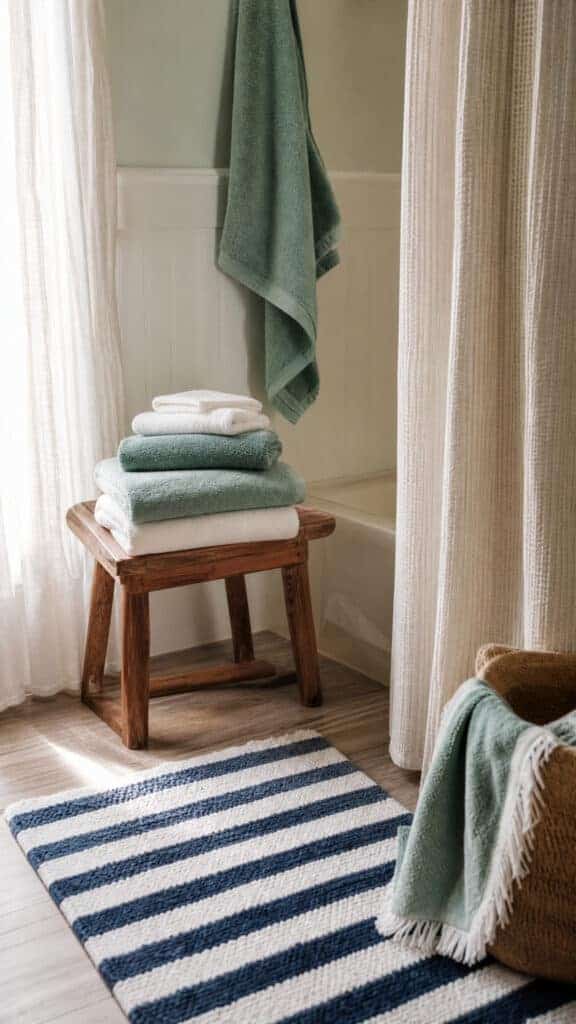 Choose Coastal-Themed Textiles And Linens