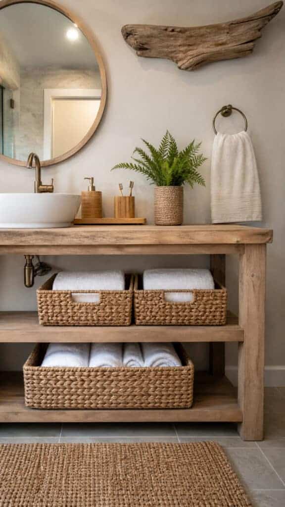 Incorporate Natural Textures And Materials