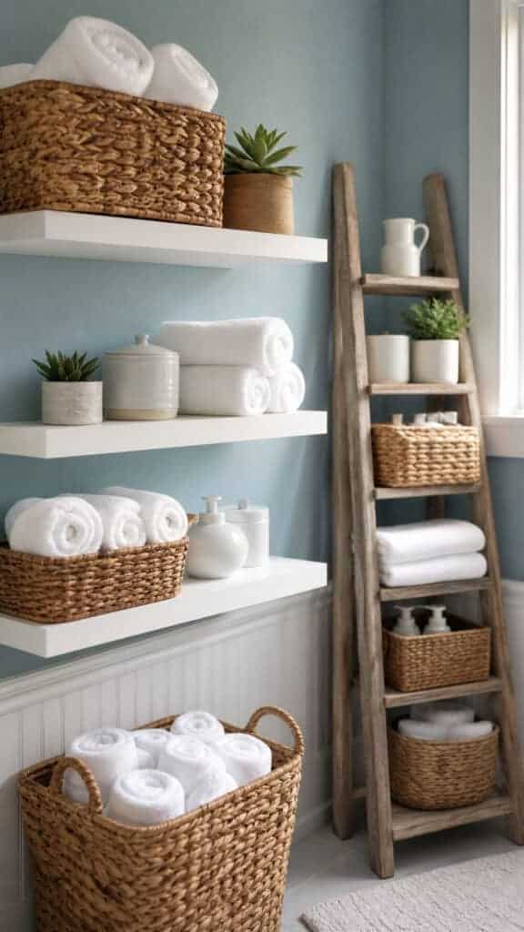 Maximize Storage With Coastal Style