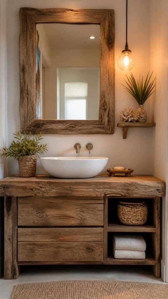 Natural Wood Accents