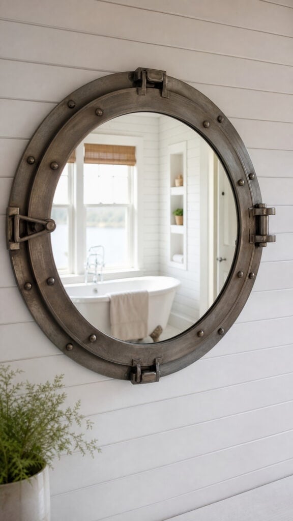 Porthole or Nautical Mirrors