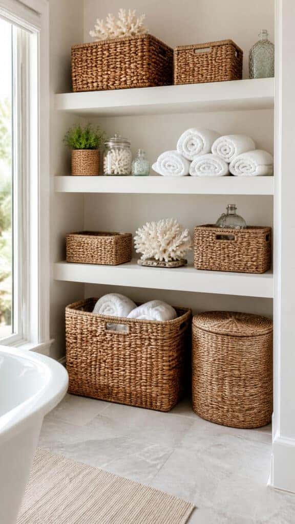 Woven Baskets for Storage