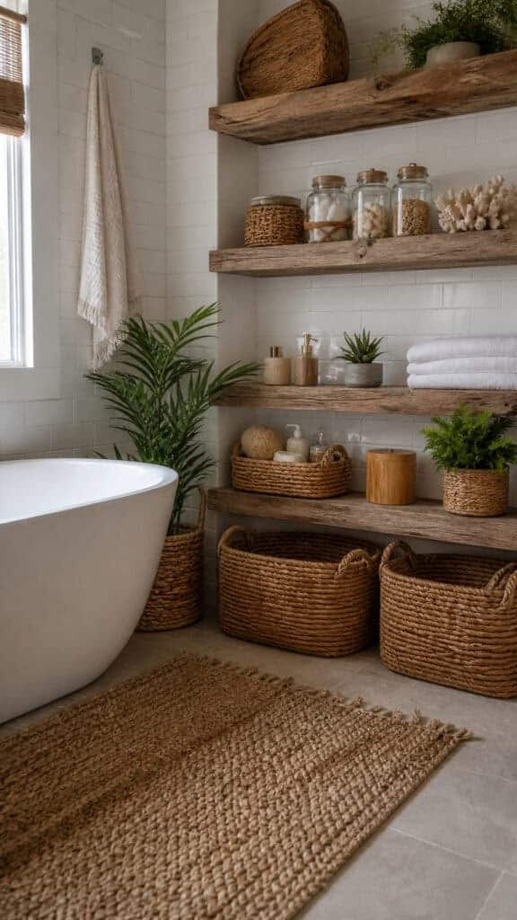 Incorporate Natural Textures And Materials
