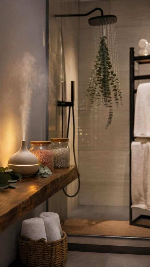 Incorporate Spa-Like Scents And Sensory Elements