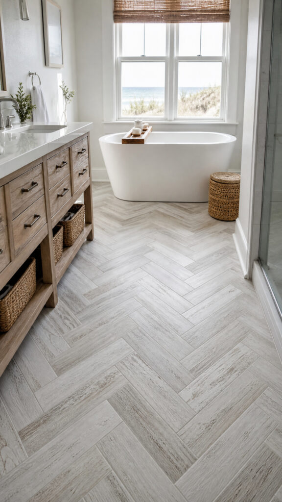 Weathered Wood-Look Porcelain