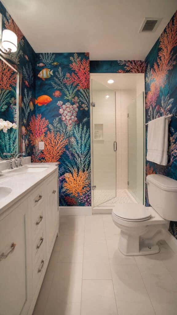 Bold Coral And Marine Life Statements