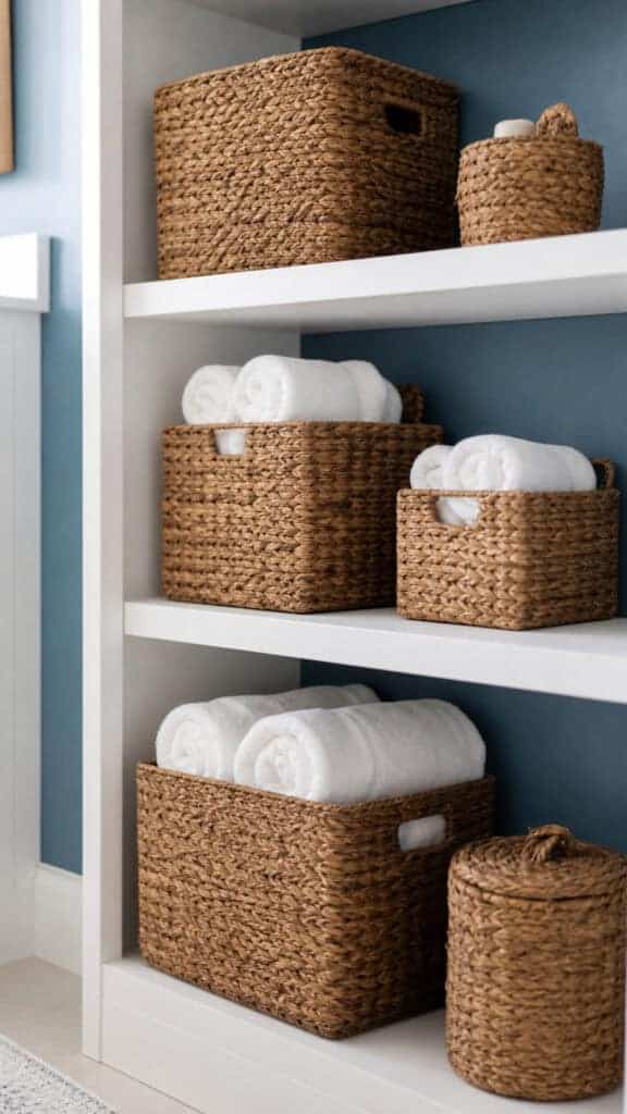Woven Basket Storage