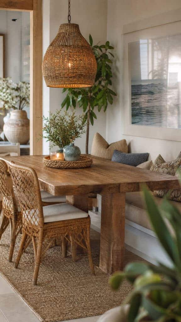Casual Dining Nook with Mixed Seating